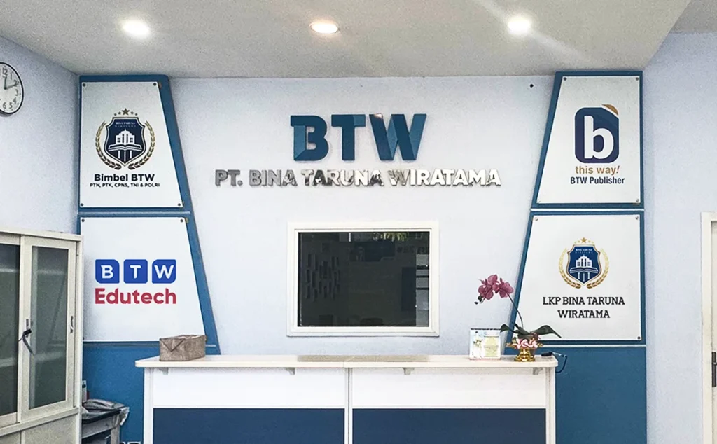 BTW Academy Office Bimbel BTW BTW Edutech kursus pelatihan